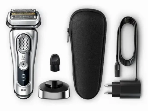 Aparat de ras electric BRAUN 9330S Silver, Argintiu