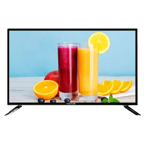 24" LED Телевизор VOLTUS VT-24DN4000, 1366x768 HD, Чёрный