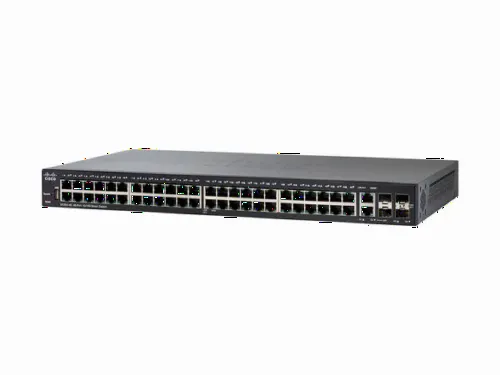 Switch de rețea Cisco SF250-48, 4x 10/100 Mbps, 4x SFP