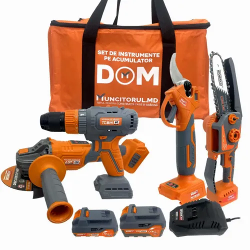 Set instrumente pe acumulator DOM