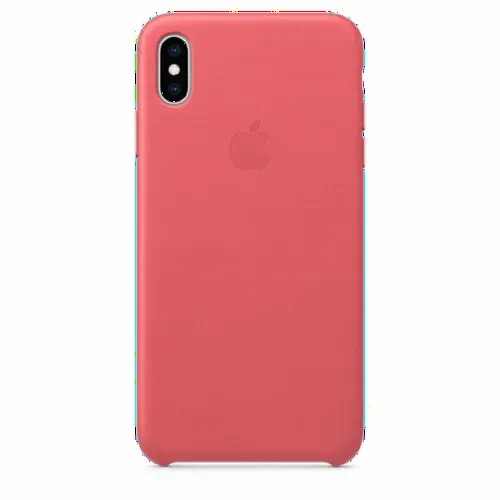Original iPhone XS Max Leather Case, Pink