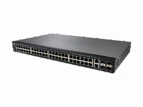 Switch de rețea Cisco SF250-48, 4x 10/100 Mbps, 4x SFP
