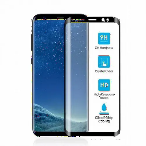 Sticlă de protecție Cellularline Tempered Glass - Samsung Galaxy S9+, Negru