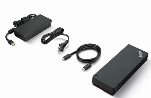 Stație Docking Lenovo 40B10135EU, Negru
