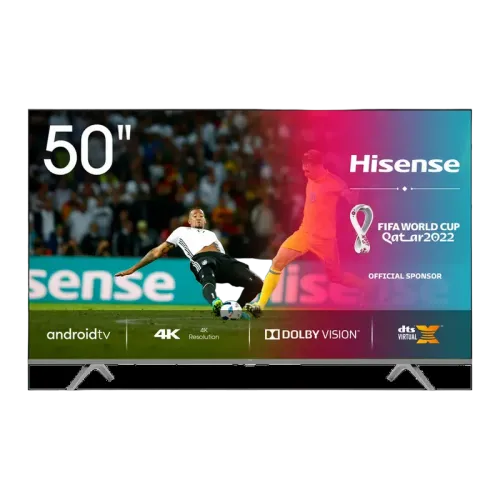 50" LED SMART TV Hisense H50A7400F, 3840 x 2160 4K, Android TV, Negru