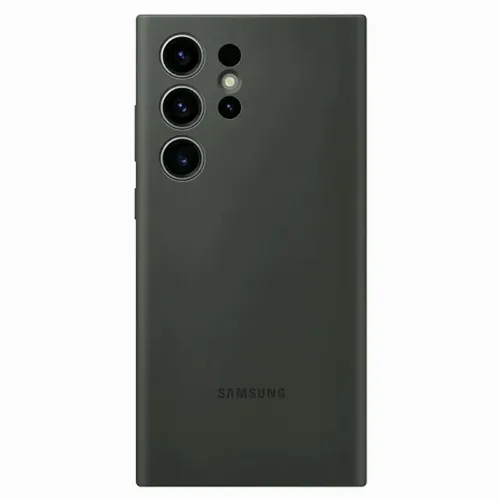 Чехол Samsung Silicone Cover for Galaxy S23 Ultra, Khaki