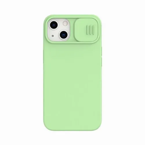 Чехол Nillkin iPhone 13, CamShield Silky Silicone, Mint Green