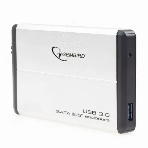 Carcasă externă Gembird EE2-U3S-2-S, Argintiu (EE2-U3S-2-S)