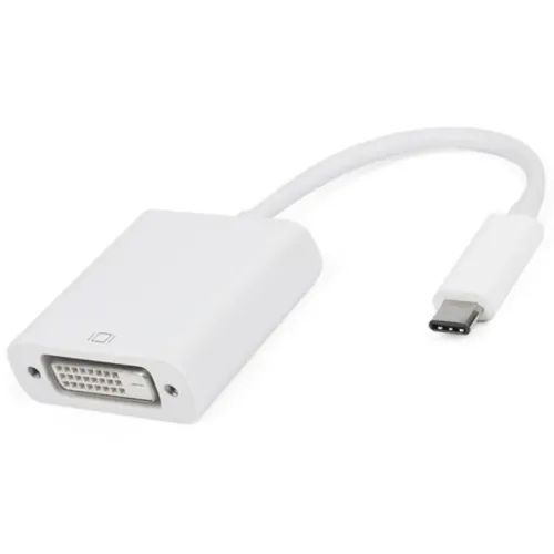 Adaptor Video APC Electronic APC-631001, Type-C - DVI-D (F), 0,1m, Alb