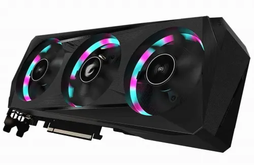 Видеокарта Gigabyte GV-N3060AORUS E-12GD, 12ГБ GDDR6 192бит