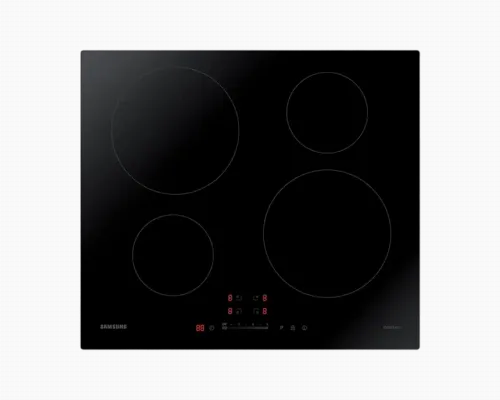 Plită cu inducție Samsung NZ64H37070K/WT, Negru