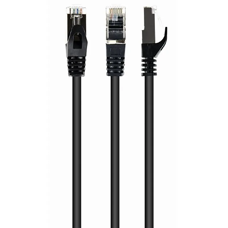 Патч-корд Cablexpert PP6-3M/BK, Cat6 FTP , 3м, Чёрный