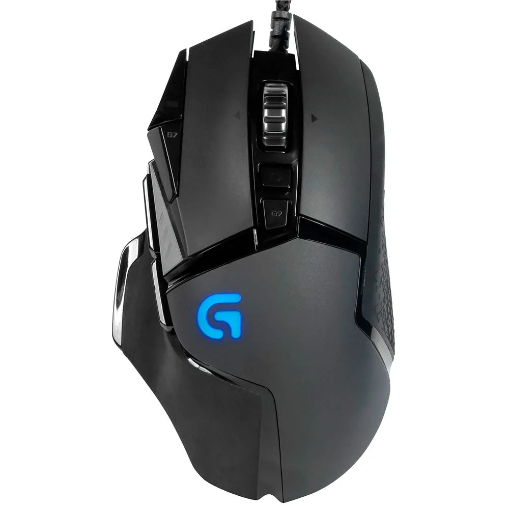 Игровая мышь Logitech G502 Hero, Черный/Белый