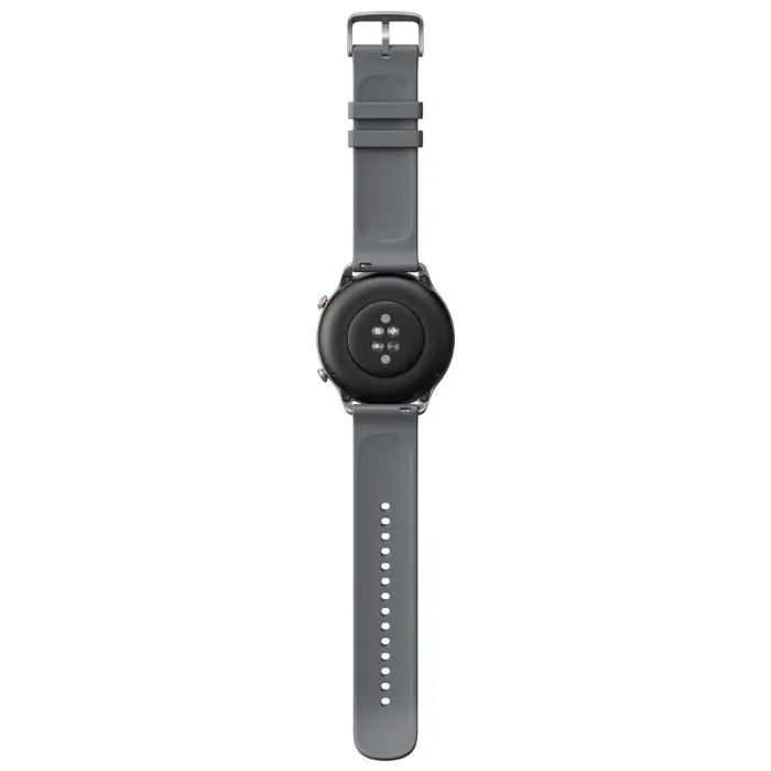 Ceas inteligent Xiaomi Amazfit GTR 2e, 47mm, Carcasă din Aluminiu Gri cu bandă Gri