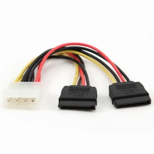Cablu Cablexpert CC-SATA-PSY-0.3M, Multicolor
