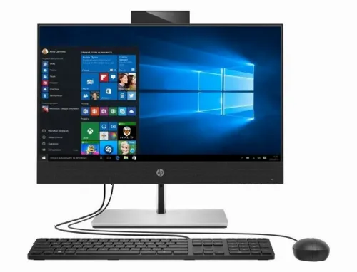 Computer All-in-One HP ProOne 400 G6, 23,8", Intel Core i5-10500T, 8GB/512GB, Windows 10 Pro, Negru