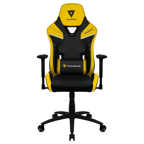 Игровое кресло ThunderX3 TC5, Искусственная кожа, Чёрный/Жёлтый
