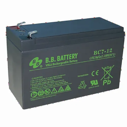 Acumulator UPS B.B. BC7-12, 12V, 7Ah