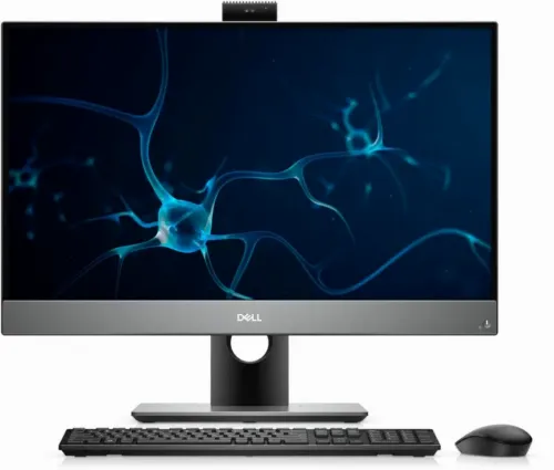 Computer All-in-One DELL OptiPlex 7780, 27", Intel Core i3-10100T, 16GB/512GB, Linux Ubuntu, Argintiu