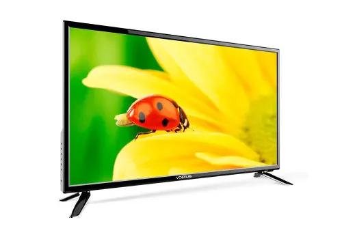 24" LED Телевизор VOLTUS VT-24DN4000, 1366x768 HD, Чёрный