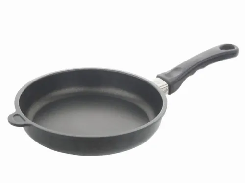 Сковорода AMT Gastroguss AMT-524-E, 1,3л, 24см, Чёрный