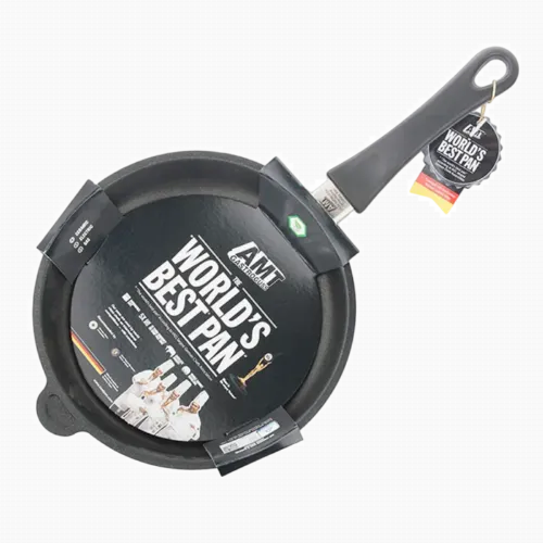 Сковорода AMT Gastroguss AMT-524-E, 1,3л, 24см, Чёрный