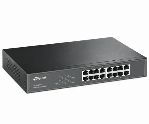 Switch de rețea TP-LINK TL-SG1016D, 16x 10/100/1000 Mbps
