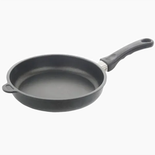 Сковорода AMT Gastroguss AMT-524-E, 1,3л, 24см, Чёрный