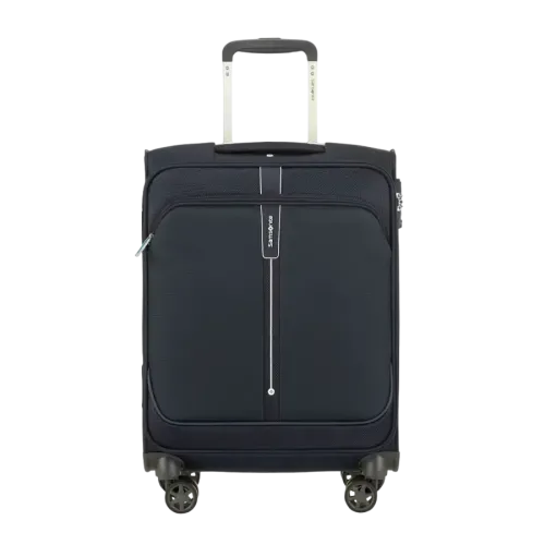 Valiza Samsonite POPSODA cu 4 roti 55/20 lungime 40CM albastru inchis