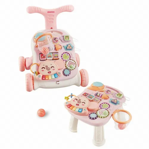 Ходунки Kikka Boo Play&Grow, Розовый