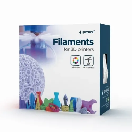 Filament pentru imprimantă 3D Gembird 3DP-PLA1.75-01-BR, PLA, Maro , 1.75 mm, 1 kg