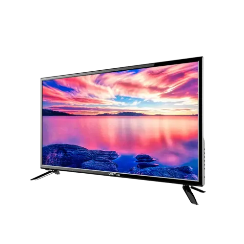 24" LED Телевизор VOLTUS VT-24DN4000, 1366x768 HD, Чёрный