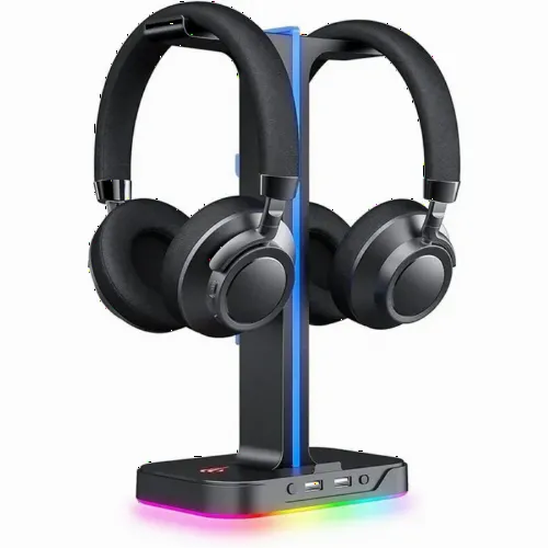 Stand pentru căști gaming Havit TH650, USB, Negru