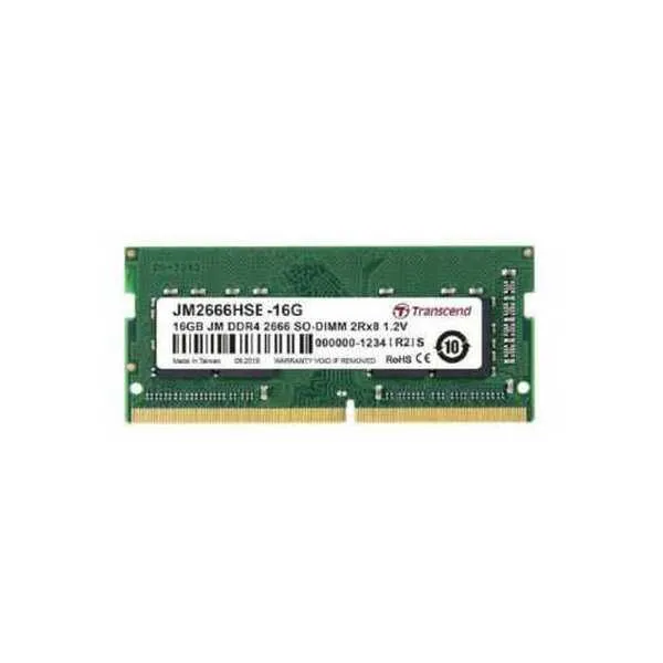 Memorie RAM Transcend JM2666HSE-16G, DDR4 SDRAM, 2666 MHz, 16GB, JM2666HSE-16G