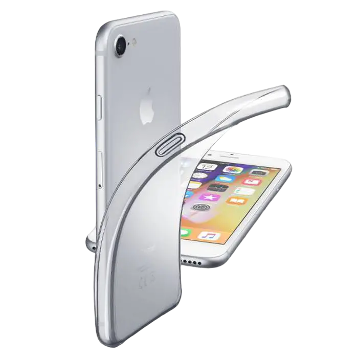 Husă Cellularline Fine - iPhone SE (2020)/8/7, Transparent