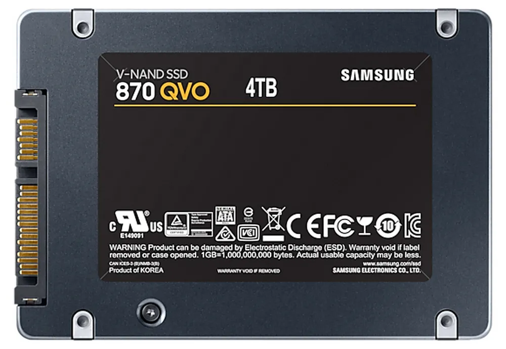 Накопитель SSD Samsung 870 QVO MZ-77Q8T0, 8000Гб, MZ-77Q8T0BW