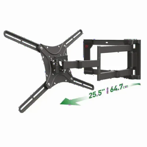 Suport TV de perete BARKAN 4400, Negru