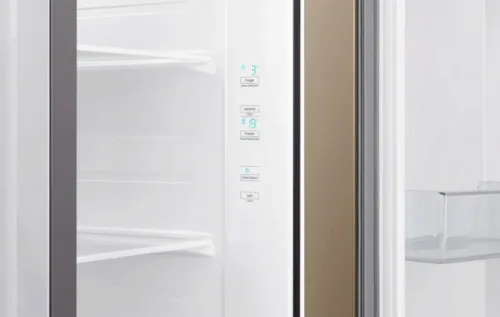 Frigider Samsung RS61R5001F8/UA, Auriu