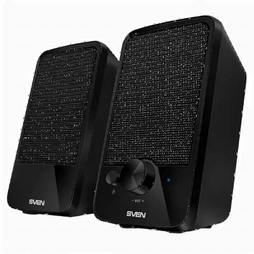 Компьютерные колонки 2.0 SVEN "312", Чёрный