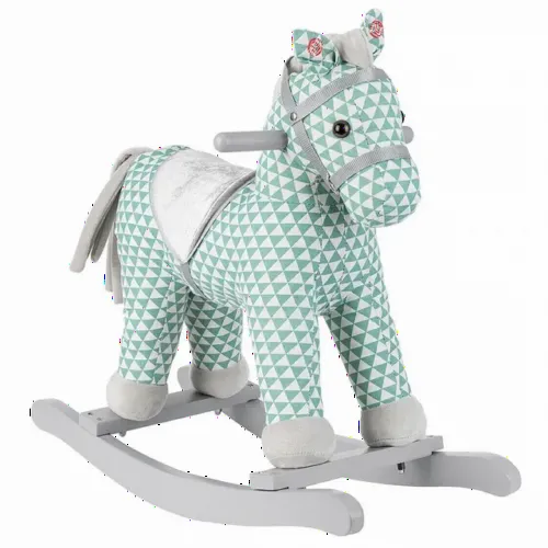 Scaun balansoar pentru copii Kikka Boo Horse, Verde