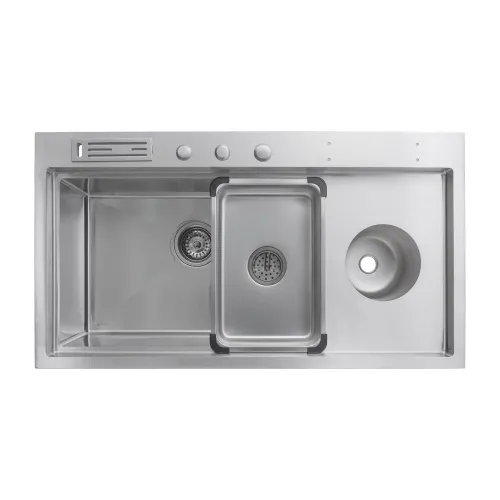 Chiuveta handmade SanDonna HD9250 (Crom Satin)