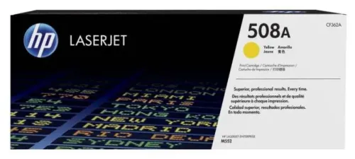 Cartuş SCC 002-01-SF362A, Galben