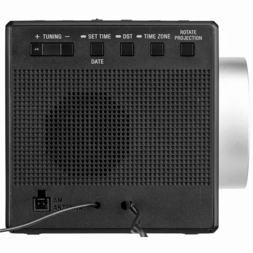 SONY ICF-C1PJ, Gray, Clock Radio with Time Projector, AM/FM
