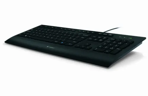 Tastatură Logitech K280e, Cu fir, Negru
