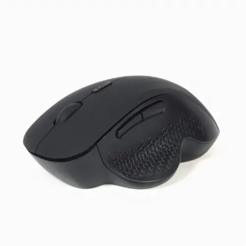 Wireless Mouse Gembird MUSW-6B-02, Optical, 800-1600 dpi, 6 buttons, Ergonomic, 1xAA, Black