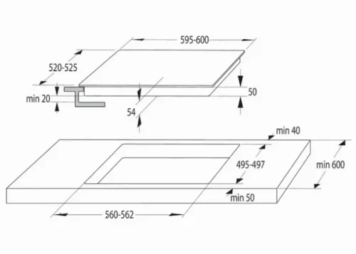 Plită cu inducție Gorenje IT 643 SYW, Alb