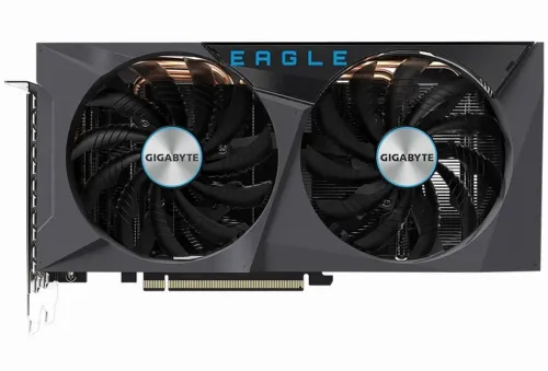 Видеокарта Gigabyte GV-N3060EAGLE OC-12GD, 12ГБ GDDR6 192бит