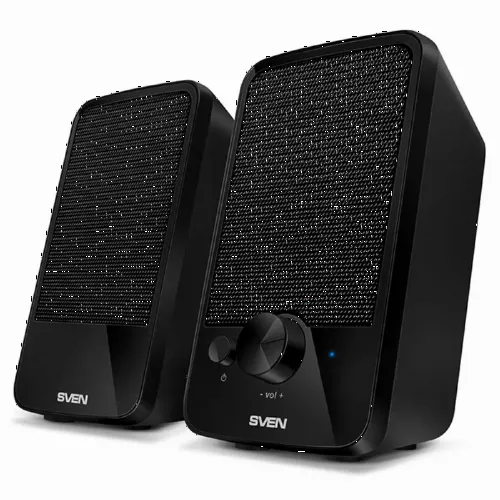 Компьютерные колонки 2.0 SVEN "312", Чёрный
