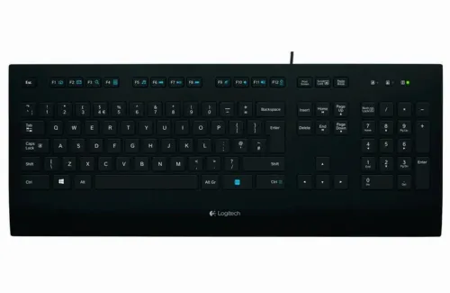 Tastatură Logitech K280e, Cu fir, Negru