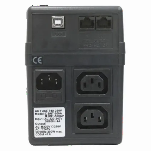 Sursă de alimentare neîntreruptibilă PCM BNT-800AP , Linear-interactiv, 800VA, Turn